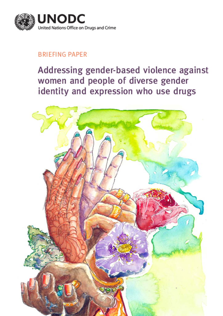 Briefing paper - Addressing gender-based violence against women and people of diverse gender identity and expression who use drugs